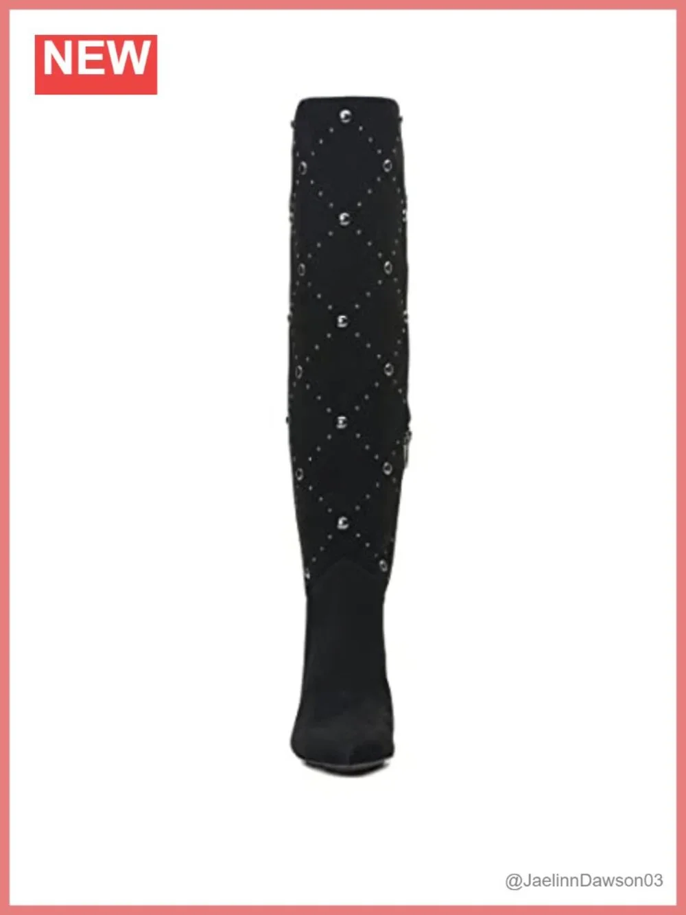 Suede Over-the-Knee Stiletto Boots Pointed Toe Zip Closure